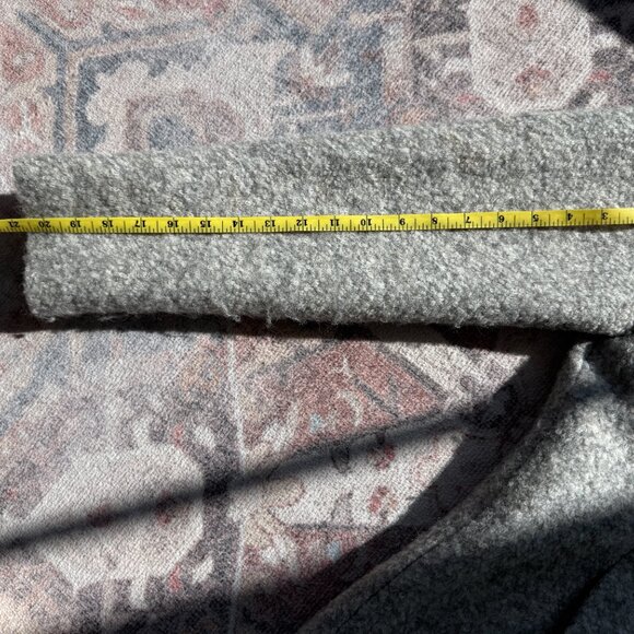 London Fog Gray Hooded Wool Blend Coat | Size S/P - Picture 4 of 8